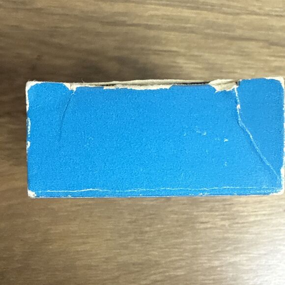 Fostoria American Pat Lead Crystal Round Open Salt Dip Cube Motif NOS Replacemen - Picture 11 of 13